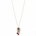 J. Crew Jewelry | J.Crew Crystal Chandelier Pendant Necklace Multi A | Color: Brown/Gold | Size: Os