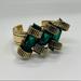 J. Crew Jewelry | J.Crew Cuff | Color: Gold/Green | Size: Os