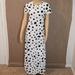 Lularoe Dresses | Lularoe Marie Dalmatian Maxy Dress | Color: Black/White | Size: Xxs