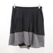 Madewell Skirts | Madewell A-Line Skirt Xs Gray Silk Blend Pleated | Color: Gray | Size: Xs