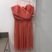 J. Crew Dresses | J Crew Strapless Dress | Color: Orange/Pink | Size: 10