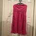 J. Crew Dresses | Jcrew Strapless Pique Cotton Dress | Color: Pink | Size: 8