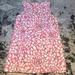 Lilly Pulitzer Dresses | Lilly Pulitzer Girls Large Flower Shift Dress | Color: Pink/White | Size: 8g