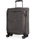 Gino Ferrari Soft Sided 21 Inch Suitcase with Wheels - Small 8 Spinner Wheel Luggage Case Omis TSA Combination Lock | 2.1kg 55cm 20.2 Litre