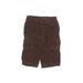 SONOMA life + style Cord Pant Straight Leg Elastic Waist: Brown Solid Bottoms - Size 6-9 Month
