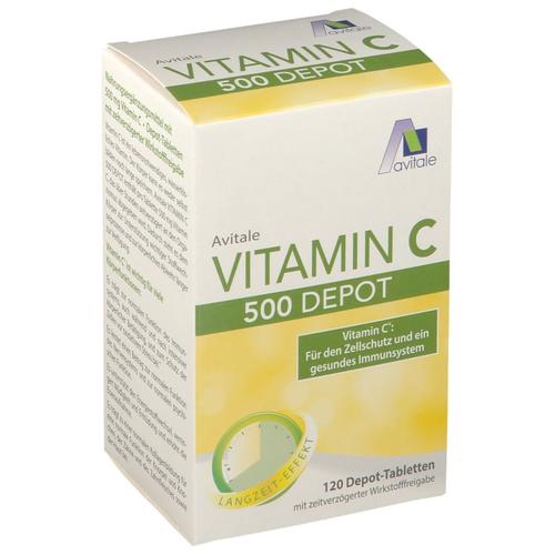 Vitamin C 500 mg Depot Tabletten 120 St