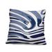 Ivy Bronx Bridgnorth Outdoor Rectangular Pillow Cover & Insert Polyester/Polyfill/Cotton in Blue/Navy | 20 H x 20 W x 7 D in | Wayfair