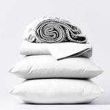 Latitude Run® Ultra-Soft & Silky 600TC Wrinkle-Resistant Cotton-Rich Sheet Set Cotton in White | King | Wayfair FB6A66BA35E742FCA2175D77EE966AE0