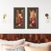 Wade Logan® World Spice I - 2 Piece Picture Frame Print Set Paper in Brown/Red | 25 H x 26 W x 0.75 D in | Wayfair 059D5D76F52A44FD8270C1AB5DE079A9