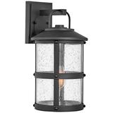 Hinkley Lakehouse 17 1/4" High Black Outdoor Wall Light