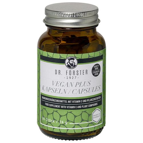 Dr. Förster - Vegan Plus Kapseln Vitamine 60 ct