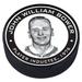 Johnny Bower NHL Hall of Fame Collection Puck