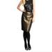 Tory Burch Skirts | New Tory Burch Gold Shimmery Glittery Metallic Brandy Party New Years Skirt Nwt | Color: Gold | Size: 2