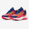 Nike Shoes | Nib Nike Air Max 270 React Eng Laser Crimson, 7y | Color: Blue/Red | Size: 7bb