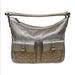 Gucci Bags | Gucci Monogram Metallic Shoulder Bag | Color: Silver | Size: 12.5” X 3.75 X 10.5