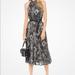 Michael Kors Dresses | Flirty Silver/Black Michael Kors Dress | Color: Black/Silver | Size: S