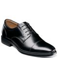 Florsheim Forecast Cap Toe Oxford - Mens 12 Black Slip On Medium