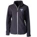 Women's Cutter & Buck Charcoal Columbia University Vapor Full-Zip Jacket