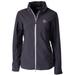 Women's Cutter & Buck Charcoal San Diego State Aztecs Vapor Full-Zip Jacket