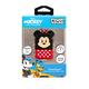 Disney Minnie Maus 3D 3 in 1 USB Ladekabel einziehbar Lightning Typ C Micro USB kompatibel iPhone Samsung Huawei Lizenz