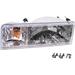 1995-1997 Lincoln Town Car Left Headlight Assembly - Brock 3221-0020L