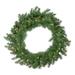 Northlight Seasonal Pre-Lit Buffalo Fir Artificial Christmas Wreath - Warm White LED Lights Traditional Faux, in Green/White | Wayfair 32266438