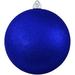 The Holiday Aisle® 6" (150mm) Ornament, Commercial Grade Shatterproof , Ball Shape Ornament Decorations in Blue | 12 H x 6 W x 6 D in | Wayfair