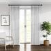 Wade Logan® Lemos Linen Solid Room Darkening Pinch Pleat Single Curtain Panel Metal in White | 120 H in | Wayfair D760B324047E4EACAE9FBE0142EBAD11