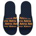 Men's ISlide Navy Houston Astros Loudmouth Cooperstown Logo Slide Sandals