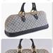 Louis Vuitton Bags | Auth Louis Vuitton Mini Lin Alma Long Handbag | Color: Black/Blue | Size: Height -6.1. Width -15.4 Depth-5.1