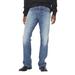 Silver Jeans Men's Gordie Loose Fit Straight Leg Jean (Size 42-32) Indigo, Cotton,Elastine