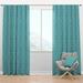 Design Art Mid-Century Design III Geometric Semi-Sheer Thermal Rod Pocket Single Curtain Panel Polyester/Linen | 84 H in | Wayfair CTN24476-52-84