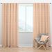 Design Art Mid-Century Lines Striped Semi-Sheer Thermal Rod Pocket Single Curtain Panel Polyester/Linen | 90 H in | Wayfair CTN24498-52-90