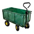 Hand Trolley, Garden Trolley, Handcarts, Transport Trolleys Garden Cart, Mesh cart | load capacity up to 550kg - pneumatic tires - removable inner tarpaulin