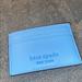 Kate Spade Bags | Bnwt Kate Spade Slim Card Holder | Color: Blue | Size: Os