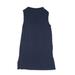 Left Coast by Dolan Casual Dress - Shift High Neck Sleeveless: Blue Solid Dresses - Women's Size 1
