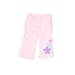 Child of Mine by Carter's Fleece Pants - Elastic: Pink Sporting & Activewear - Size 0-3 Month