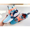 Nike Shoes | Nike Huarache City Blue And Orange Straps Run 7y | Color: Blue/Orange | Size: 7g
