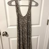 American Eagle Outfitters Dresses | American Eagle Halter Cheetah Dress | Color: Brown/White | Size: M