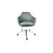 Corrigan Studio® Maday Office Task Chair Upholstered, Metal in Green | 37.5 H x 28 W x 25 D in | Wayfair 57BD70AAB01344589469B24FCE6017BA
