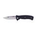 Al Mar Knives Mini S.E.R.E. 2020 G Series Folding Knife Spring Assist D2 3 in Combo G10 Black AMK2201