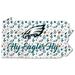 Philadelphia Eagles 12'' Floral State Sign