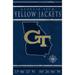 Georgia Tech Yellow Jackets 17'' x 26'' Team Coordinates Sign