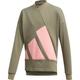 adidas Mädchen The Pack Sweatshirt, Größe 170 in Grau