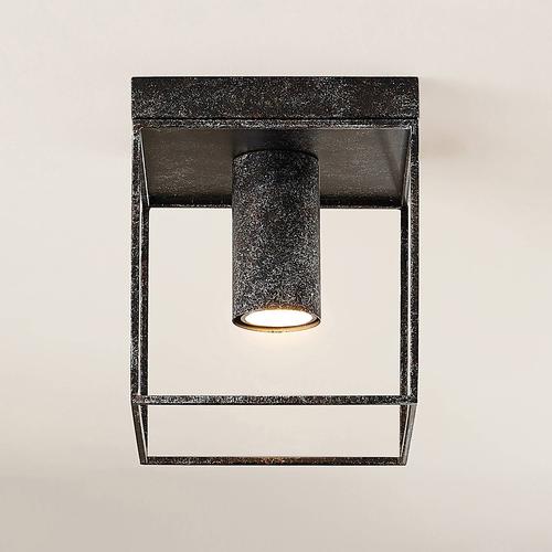 Lindby Disabio Deckenlampe aus Metall, rost