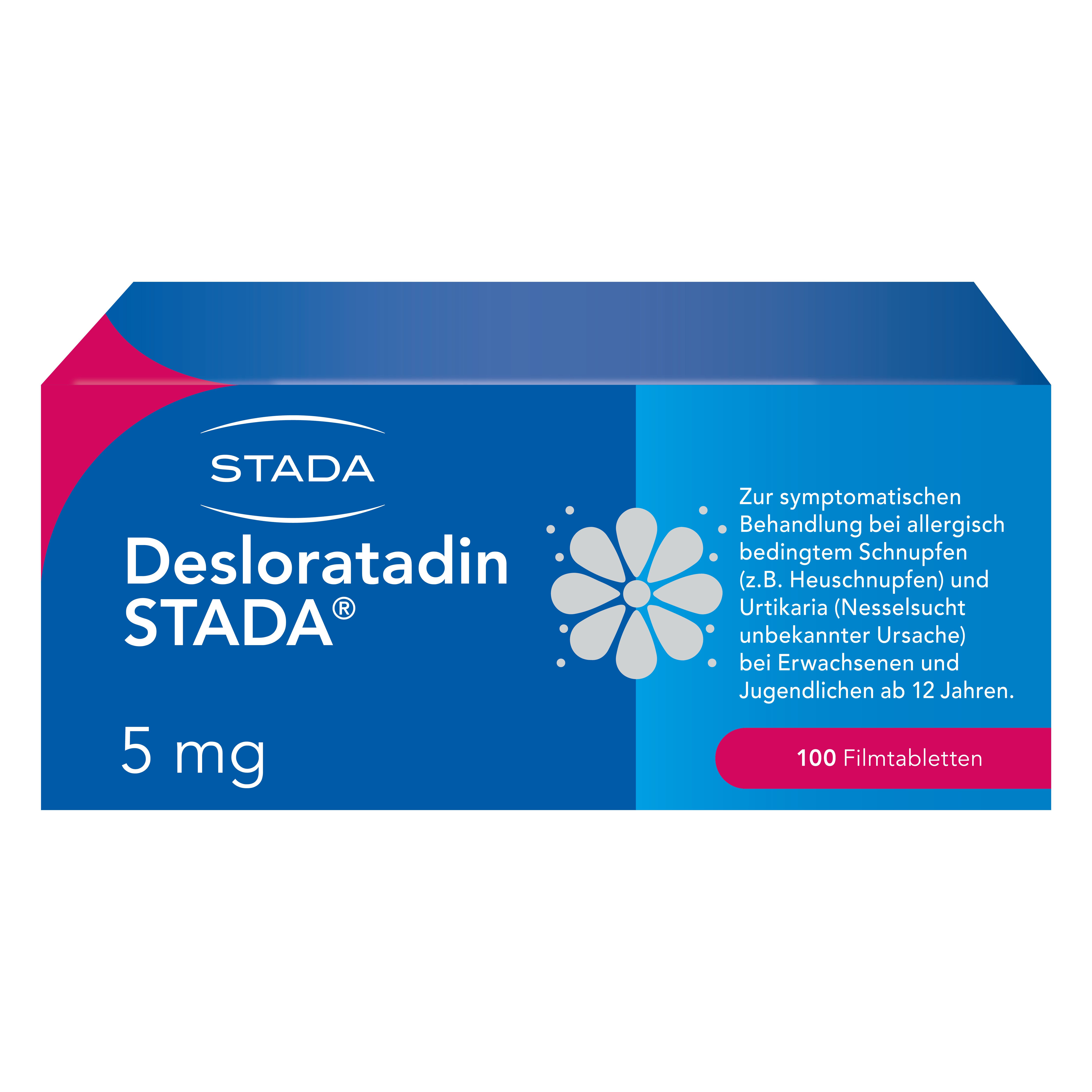 Desloratadin Stada 5 mg Filmtabletten 100 St