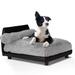 Lido Orthopedic Dog Bed, 18" L X 20" W X 18" H, Gray, Small