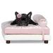 Milo Orthopedic Dog Bed, 20" L X 26" W X 12" H, Pink, Medium