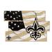 New Orleans Saints 3-Plank Team Flag