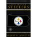 Pittsburgh Steelers 17'' x 26'' Team Coordinates Sign